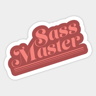 Sass Master Sticker